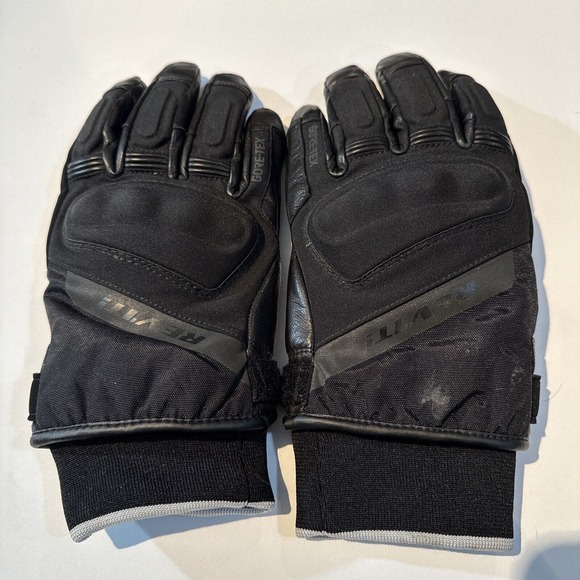 Rev’it Kryptonite 2 GTX FGW092 Mens L/XL Pwr Shield & Goretex Motorcycle Gloves - Picture 1 of 11